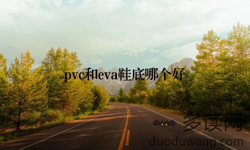 pvc和eva鞋底哪个好