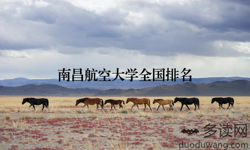 南昌航空大学全国排名