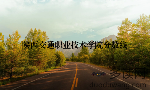 陕西交通职业技术学院分数线
