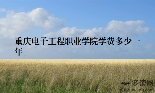 重庆电子工程职业学院学费多少一年