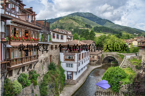 我想恢复一个人的微信聊天记录