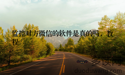 监控对方微信的软件是真的吗，教程