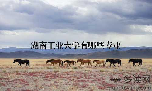 湖南工业大学有哪些专业