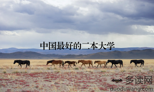 中国最好的二本大学