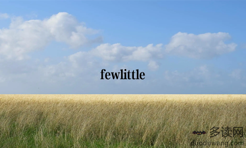 fewlittle
