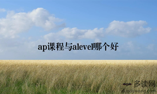 ap课程与alevel哪个好