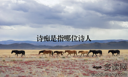 诗痴是指哪位诗人