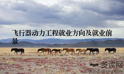 飞行器动力工程就业方向及就业前景
